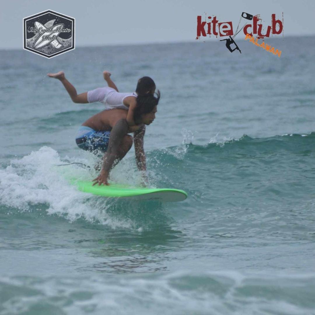 Surf And Skate Duli El Nido By Kiteclub Palawan Hostel Buitenkant foto