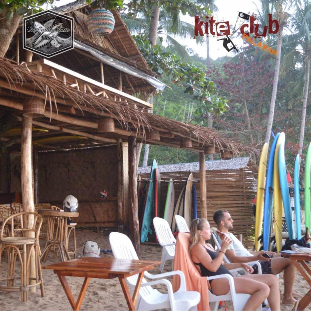 Surf And Skate Duli El Nido By Kiteclub Palawan Hostel Buitenkant foto